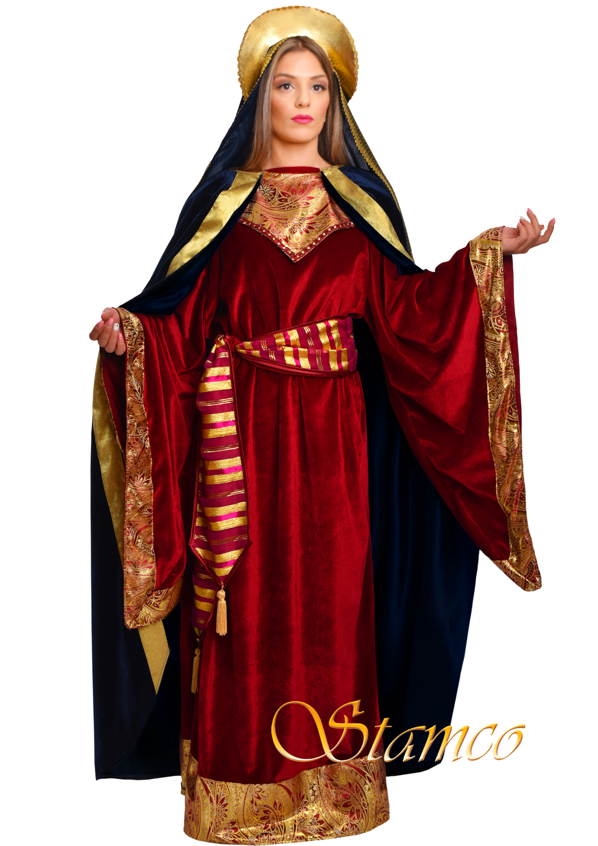 Christmas Costume Holy Mary Deluxe, Women Christmas
