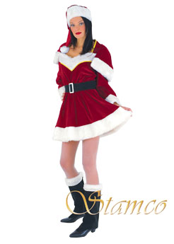 Costume Miss Santa