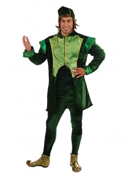 COSTUME ELF GREEN DELUXE