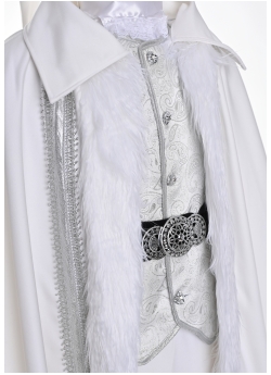 Costume White Santa Claus