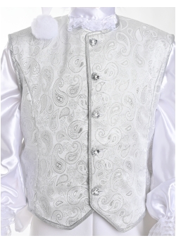 Costume White Santa Claus